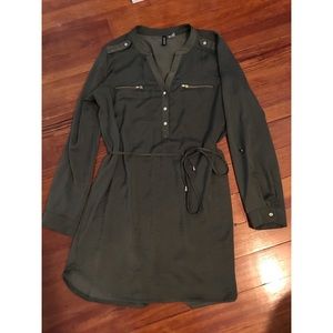 Divided H&M Green Dress